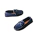 Boys Girls Soft Loafer Slip-on Shoes Suede Moccasin Casual Classic Boat Shoes