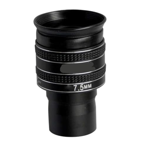 Ocular del telescopio astronómico de 58 grados gran angular y distancia focal fija de 7,5mm