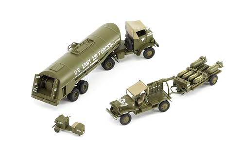 Airfix WWII USAAF 8th Air Force Bomber Resupply 1:72 Military Plastic Model Kit, Small - Image 3