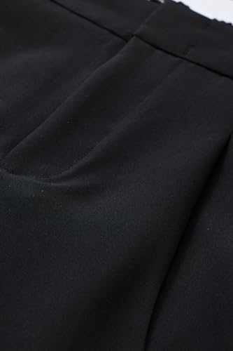 Image of SNITCH Men Formal Trousers | Slim Fit Pleated Front Design | Durable Polyester Blend with Medium Stretch | Perfect for Office & Formal Occasions