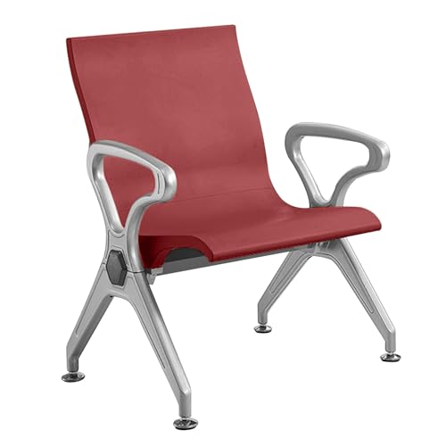 Reception Chair Set for Waiting Room, Visitor Sofa with Armrests, Stylish Airport Bench for Bank, Hospital, School, Barbershop - Comfortable Seating Solution