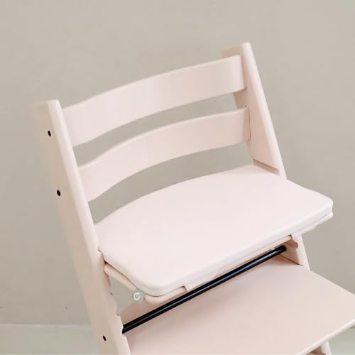 Image of COZYKIDS Tripp Trapp Compatible Baby Cushion | Waterproof High Chair Cushion | Soft Foam Padding (Baby Pink, Basic)