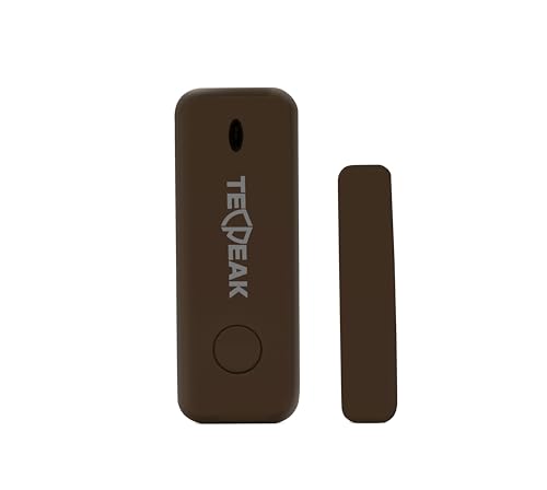 TECPEAK Sistema de Alarma Doméstica Inalámbrica, Alarma Casa WiFi/GSM/4G con Seguridad Sirena Proporciona un Modo Altamente Eficaz para Proteger tu hogar y Oficina (S1) (Sensor de Puerta)