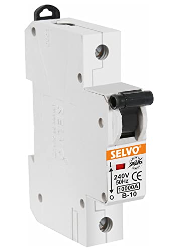 SELVO B-10A Single Pole MCB (Pack of 2)
