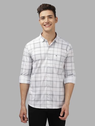 Image of BULLMER Trendy Regular Fit Striped Causal Full Sleeve Shirt for Men.