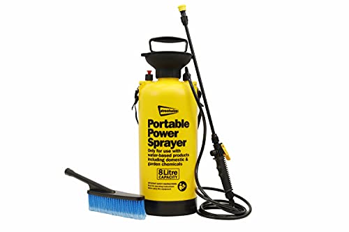 Streetwize SWPW Portable Power Washer - 8L Multipurpose Sprayer - Car, Garden, Home, Outdoor Use