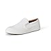 Amazon Essentials Sneaker Slip-On Uomo, Bianco, 46 EU