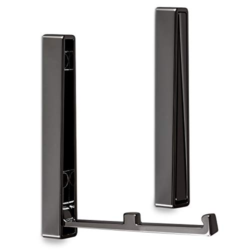 SOTECH Aufbau Klapphaken BARI Chrom dunkel 120 x 16 x 15 mm Kleiderhaken...