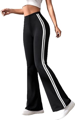 Image of ALYNE Women's Trouser Pants for Women Stretchy Straight Leg Elastic Waist /Regular Fit Trouser Pant for Regular Casual Wear