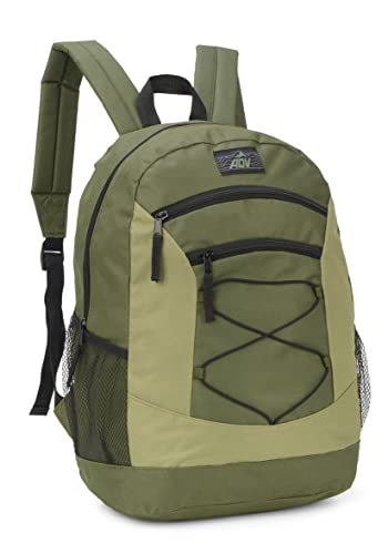 Mochila Casual Reforçada para Dia-a-Dia Adventeam (Verde)