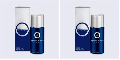 Image of EDW Essenza Mikkel Luxury Perfume Spray for Men 150ml | Deodorant for Men (Pack of 2)