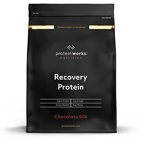 Protein Works - Recovery Protein Powder Shake, Grade Proteins, Chocolate Silk, 500 g