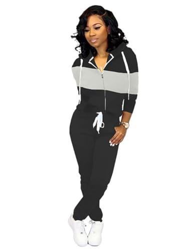 Image of Nimsruc Workout Sets For Women 2 Piece Outfits Sexy Summer Sweatsuits Jogging Suits Casual Bodycon Tracksuits