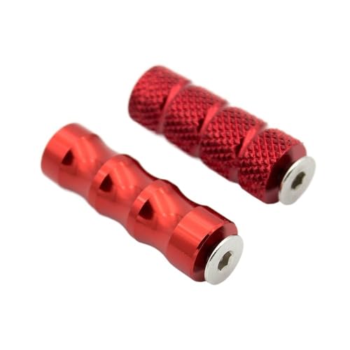 Repose-pieds arrière en aluminium usiné et levier rouge pour CBR954RR et CBR300RR