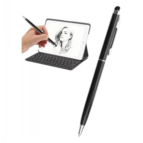 Image of inchK R Y P T A R inch Personalised Ballpoint Pen with Stylus | Custom Engraved Metal Pens | Blue Ink | Dual Tip for Writing & Touchscreens | Elegant & Portable Gift Set - StylePan1-Pack of 1