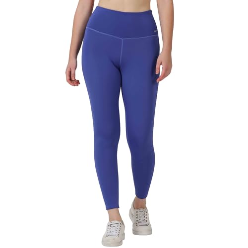 Image of High-Waist Workout Tights for Women - Breathable, Stretchable Activewear Leggings with UV Protection Stylish Sweat-Wicking Gymwear Perfect for Gym, Pilates, Yoga, and Fitness Enthusiasts