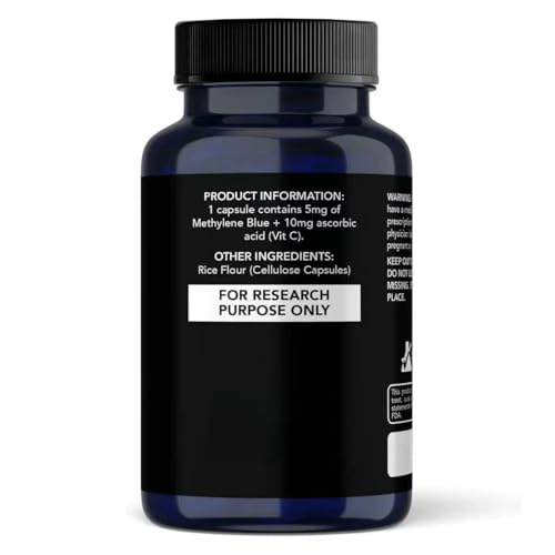 Méthylène bleu haute pureté pour l'énergie cellulaire et cognitive - 2