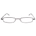 DOUBLETAKE Reading Glasses - 2 Pairs Slim Pocket Readers w Pen Clip Case - 2.50