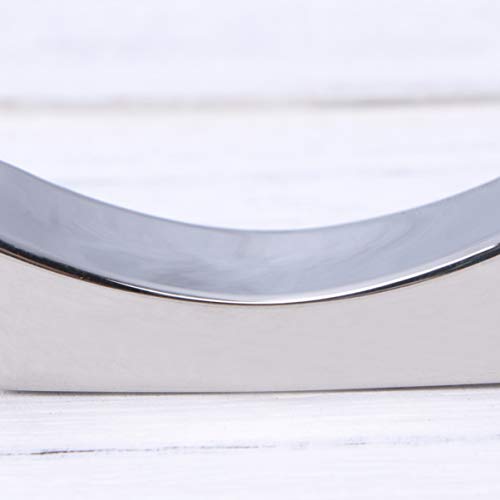 Cabilock Resto Pauzinho de Aço Inoxidável Garfos Colher Talheres Talheres Cremalheira Estande Titula