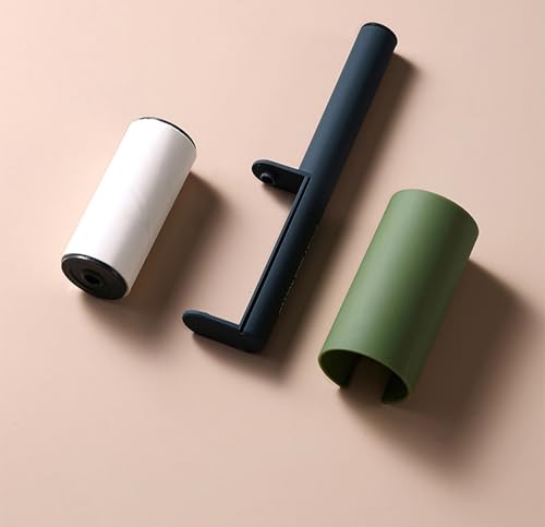 Image of House of Quirk Portable Lint Roller for Pet Hair - 4-Pack, 240 Sheets Total (60 Sheets Each), Hair Remover for Clothes & Furniture, Dogs & Cats (Orange)