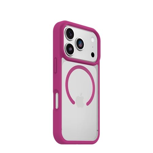 Image of OtterBox iPhone 17 Pro Profile Series Case Compatible with MagSafe - Rose Crystal - Pink - Ultra-Thin, Stylish Minimalist iPhone Case