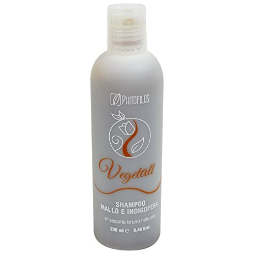 PHITOFILOS Shampoing Brou de Noix & Indigo VegetAll Rafraîchit la couleur des cheveux bruns - Yumi Bio Shop