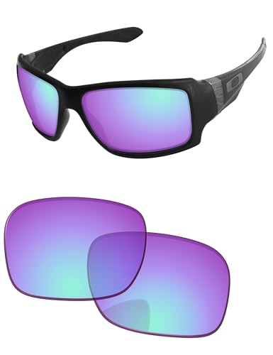 Image of Replacement Lenses for Oakley Big Taco OO9173 62mm Sunglass - Precision Fit, UV Block & Impact Resistant