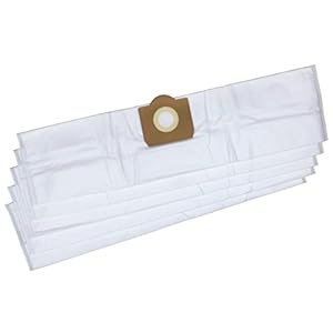Paxanpax 5-Layer SMS Microfibre Vacuum Bags for VB470H for Rowenta 'ZR81' Bully, RU01-15; Goblin Wizard; Truvox Valet Aqua VA40 Series (Pack of 5)
