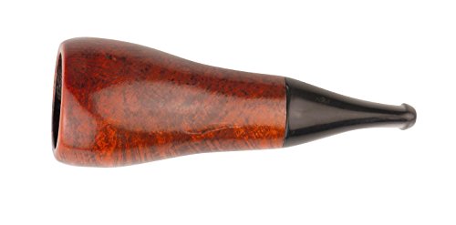 Ciga rren Punta Bruyere Naranja/Black 20 mm orificio con Passatore filtro y bolsa de tela