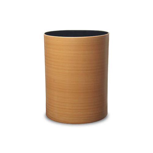 TATSU-CRAFT(タツクラフト) ダストボックス ふたなし S ひのき 杢 ナチュラル 3.4L ごみ箱 分別 おしゃれ ふた無し キッチン ゴミ箱 ペール 屑入れ 杢目塗り 木目塗り 木目調 橋本達之助工芸 日本製