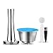 i Cafilas für Dolce Gusto kapsel wiederverwendbar,Dolce Gusto kaffeekapsel Edelstahl nachfüllbar Kaffeekapselfüllung, Ersatz kapsel für Dolce Gusto,mit 1 Kaffeelöffel und 1 Reinigungsbürste +Tamper