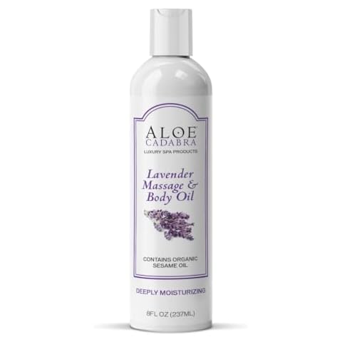 Aloe Cadabra Lavender Massage Oil Cover