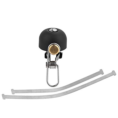 Durable Bicycle Bell Ring Handlebar Cycling Loud Sound Alarm Bike Accessory Black, Brass