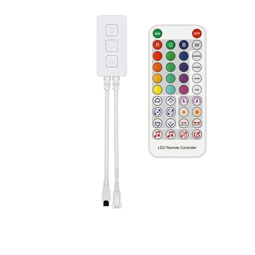 Contrôleur LED RGBW SP617E à synchronisation musicale dynamique pour bandeaux