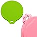 SLSON 4 Pack Pet Food Can Covers Universal Cat Dog Food Can Lids 1 Fits 3 Standard Size Cat Can Cover Lid Tops for Pet Food Storage (Blue+Green+Pink)