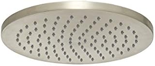 Speakman S-2762-BN Neo Circular Rain Shower Head for Stylish Bathroom Décor, 2.5 GPM, Brushed Nickel
