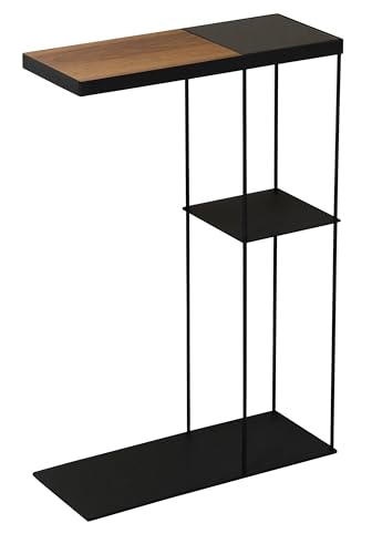 �T���j�[�h �T�C�h�e�[�u�� �R�̎� �������� �����i ��40cm ����60cm �X���� �I�t�� �ؖڒ� �K���X�V�� �\�t�@�� �x�b�h�� �i�C�g�e�[�u�� �E�H�[���i�b�g/�u���b�N EKST-4060N