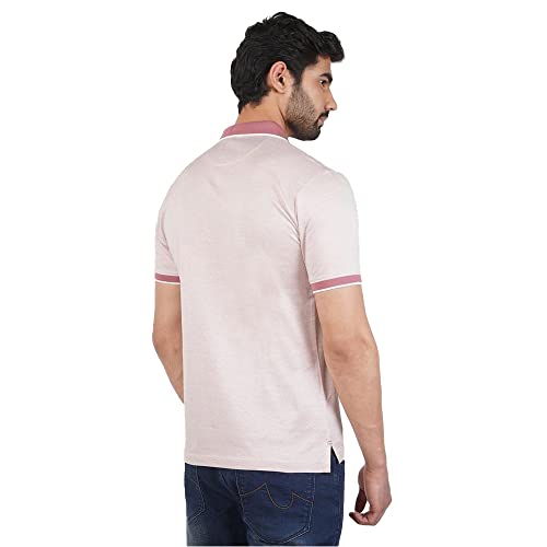 Image of blackberrys Structured Cotton Slim Fit Mens T-Shirt