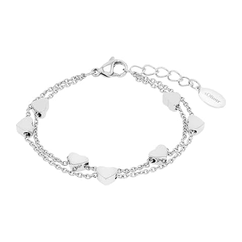 s.Oliver Stainless Steel Heart Bracelet for Girls Cover