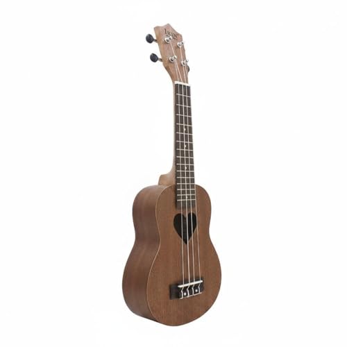 Image of BNF21 inch Concert Ukulele for Beginners - Easy‑Play Heart‑Shape Design, Mahogany Body, Nylon Strings - Ideal for Kids & Adults, Portable Acoustic Instrument