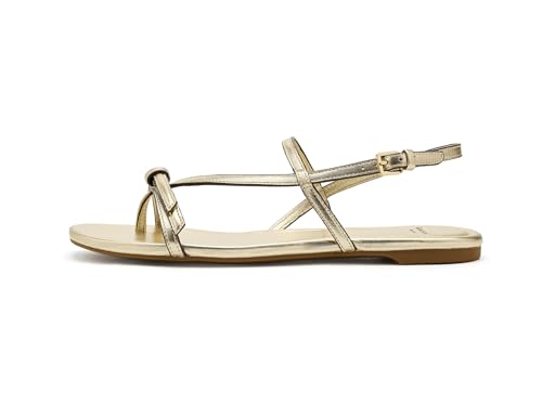 Image of kate spade new york Loop Smooth Leather Flat Sandal