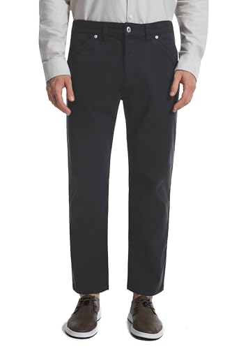 Skinny Khaki Pants for Men Short Inseam 26 27