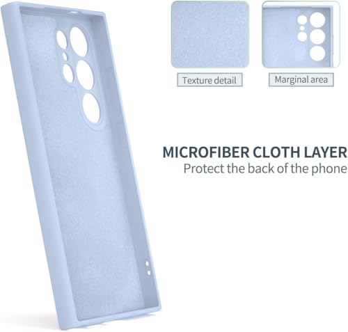 Image of DIZORO Microfiber Candy Case Compatible for Samsung S26 Ultra 5g Magnetic Silicone Case, Compatible with MagSafe Shockproof, Anti-Scratch Soft Non-Slip Full Body Protective Back Cover (Sierra)