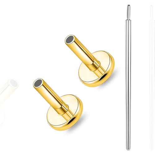 limerencia Titanium Threadless Bar Post Replacement for Body Piercing