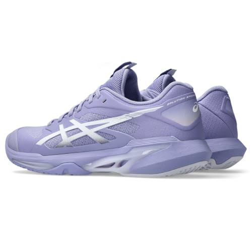 ASICS Women's Solution Speed FlyteFoam 4 Clay Tennis Shoes, 8, Bluebell/White - image 3