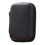 Organisateur pratique et élégant : ce produit dispose d'un design à double couche qui facilite son utilisation. La couche extérieure est en cuir synthétique qui améliore l'apparence de votre organiseur. La couche intérieure est fabriquée en EVA rigide qui protège vos accessoires contre les chocs.