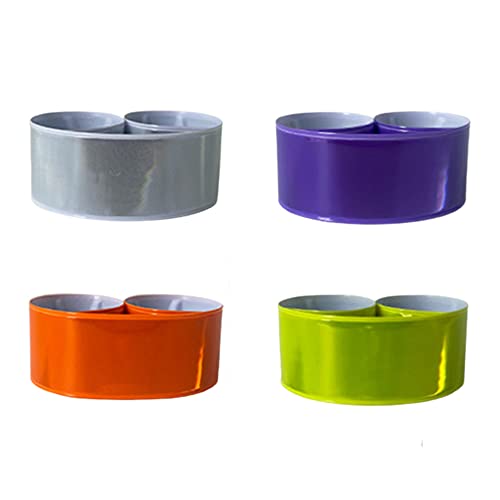 Braccialetti Slap Riflettenti Lamiera di Acciaio