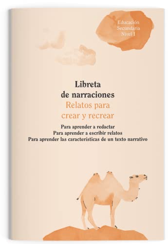 ADDITIO - Libreta de Narraciones, Secundaria nivel 1 | Tamaño 19,5 x 28,5 cm. | Papel ecológico | Cubierta color naranja | Castellano |