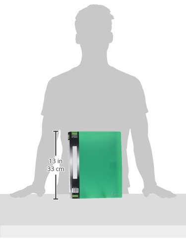 Ddohe 91411 - Folder with 60 Pockets, Customisable Spine, Green, 60 fundas - Image 3
