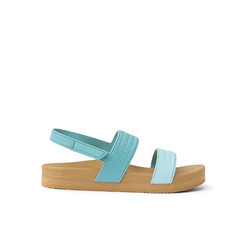 Image of REEF Girls Kids Water Vista Platform Sandal, Water Friendly, Adjustable Strap